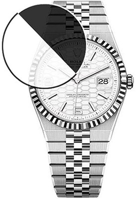 daffin Edge To Edge Tempered Glass for Rolex Land-Dweller 40mm(Pack of 1)