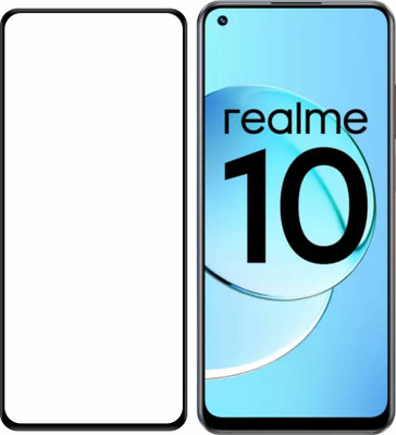 Ten To 11 Edge To Edge Tempered Glass for Realme 10(Pack of 1)