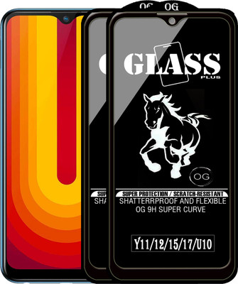 Rofix star Edge To Edge Tempered Glass for VIVO U10(Pack of 2)