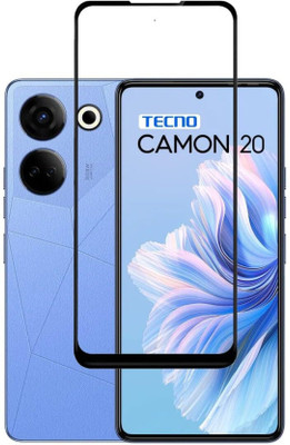 RCHJV Edge To Edge Tempered Glass for Tecno Camon 20(Pack of 1)