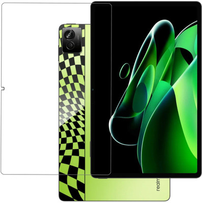 A-Allin1 Edge To Edge Tempered Glass for Realme Pad X 5G 11inch (2022), Crystal Clear, Multi-Level Protection(Pack of 1)