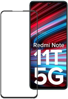 Q Box Edge To Edge Tempered Glass for Redmi Note 11 5G, Redmi Note 11T 5G, Poco M4 Pro 5G(Pack of 1)