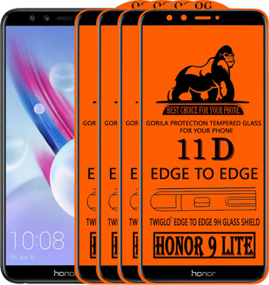 TWIGLO Edge To Edge Tempered Glass for Honor 9 Lite(Pack of 4)