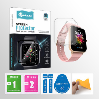 ARBAN Edge To Edge Tempered Glass for alt GOAT 1.78 inch Smartwatch 2 PROTECTOR + 2 WIPES + 2 DUST REMOVAL STICKER + 1 WIPER(Pack of 2) ARBAN Edge To Edge Tempered Glass for alt GOAT 1.78 inch Smartwatch 2 PROTECTOR + 2 WIPES + 2 DUST REMOVAL STICKER + 1 WIPER(Pack of 2)