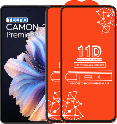 Roxel Edge To Edge Tempered Glass for Tecno Camon 20 Premier(Pack of 2)