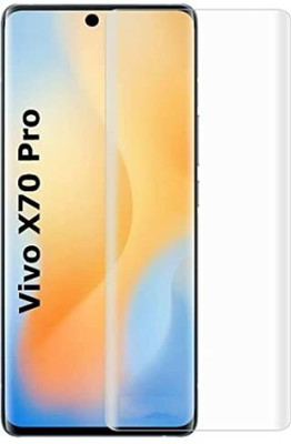 RVTCC Edge To Edge Tempered Glass for Vivo X70 PRO(Pack of 1)