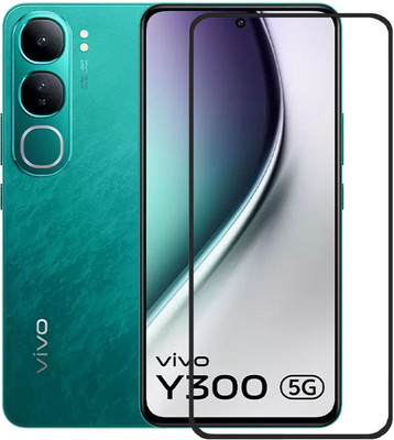 welldesign Edge To Edge Tempered Glass for vivo Y300 5G(Pack of 1)
