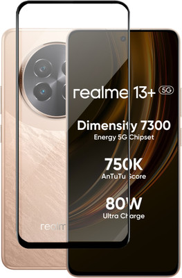 KWINE CASE Edge To Edge Tempered Glass for Realme 13 Plus 5G(Pack of 1)