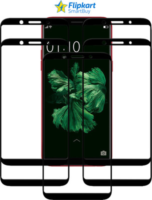 Flipkart SmartBuy Edge To Edge Tempered Glass for Oppo F5(Pack of 5)