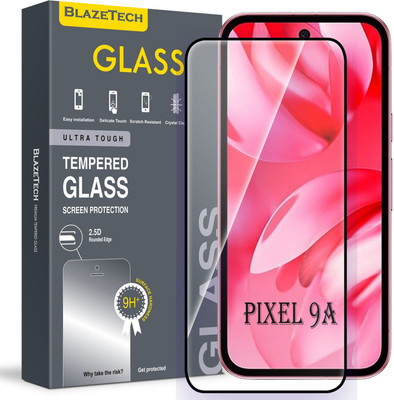 BlazeTech Edge To Edge Tempered Glass for Google Pixel 9A 5G(Pack of 1)