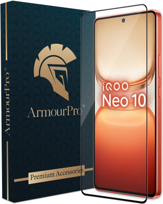 Gadget Glow Edge To Edge Tempered Glass for IQOO Neo 10 5G, IQOO Neo 10(Pack of 1)