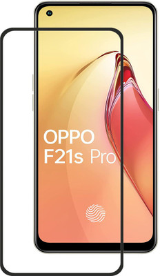 NKCASE Edge To Edge Tempered Glass for Oppo F21s Pro(Pack of 1)