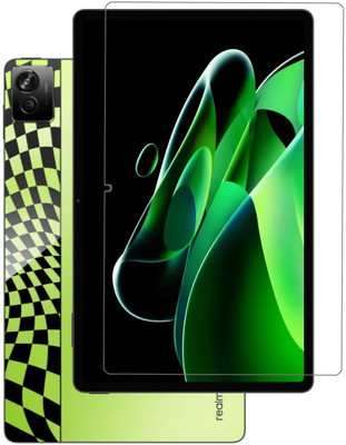 A-Allin1 Edge To Edge Tempered Glass for Realme Pad X 5G 11inch (2022), Crystal Clear, Multi-Level Protection(Pack of 1)