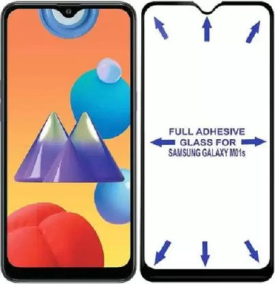 VISHZONE Edge To Edge Tempered Glass for SAMSUNG Galaxy M01s(Pack of 1)