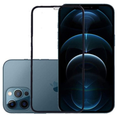 ALONZO Edge To Edge Tempered Glass for Apple iPhone 12 Pro Max(Pack of 1)