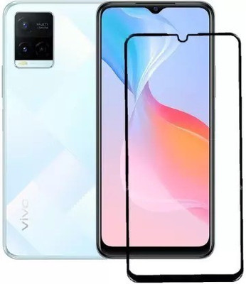 BRENZZ Edge To Edge Tempered Glass for vivo Y21G(Pack of 1)