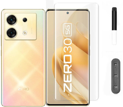 1DOLLAR Edge To Edge Tempered Glass for Infinix Zero 30 5G , Infinix Zero Ultra 5G- [9H Gorilla] [Free Cleaning Kit Included]UV- [9H Gorilla] [Free Cleaning Kit Included](Pack of 1)