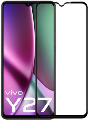 VAKIBO Edge To Edge Tempered Glass for Vivo Y27(Pack of 1)