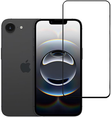 KARTRAY Edge To Edge Tempered Glass for Apple iPhone 16e(Pack of 1)