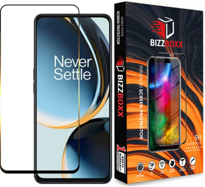 BizzBoxx Edge To Edge Tempered Glass for OnePlus Nord CE 3 Lite 5G, Nord CE 3 Lite, Nord CE 3 Lite 5G(Pack of 1)