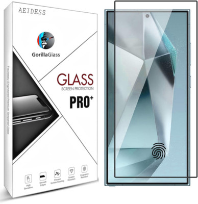 Aeidess Edge To Edge Tempered Glass for Samsung Galaxy S24 Ultra 5G, Samsung Galaxy S24 Ultra(Pack of 1)