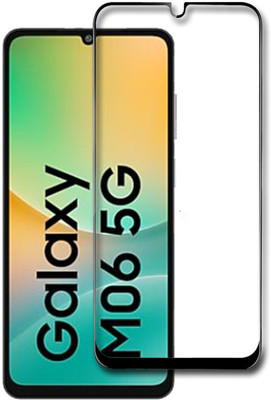 INFINITYWORLD Edge To Edge Tempered Glass for Samsung Galaxy M06 5G(Pack of 1)