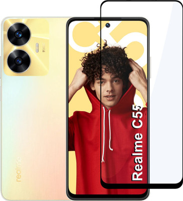 SRT Edge To Edge Tempered Glass for Realme Narzo N55(Pack of 1)