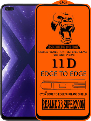 CYOR Edge To Edge Tempered Glass for REALME X3 SUPERZOOM(Pack of 1)