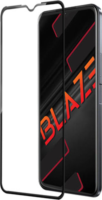 Flipkart SmartBuy Edge To Edge Tempered Glass for LAVA Blaze(Pack of 1)