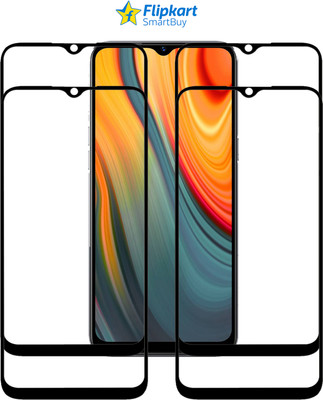 Flipkart SmartBuy Edge To Edge Tempered Glass for REALME C3(Pack of 4)