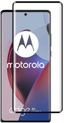 HIE POWER Edge To Edge Tempered Glass for Motorola Edge 30 Ultra 5G [Premium Quality](Pack of 1)