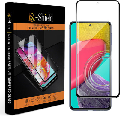 MS-Shield Edge To Edge Tempered Glass for Samsung Galaxy M53 5G(Pack of 1)