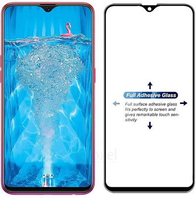 iCopertina Edge To Edge Tempered Glass for OPPO F9 Pro(Pack of 1)