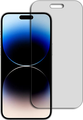ARBAN Edge To Edge Tempered Glass for Apple iPhone 14 Pro Max MATTE TEMPERED GLASS(Pack of 1)