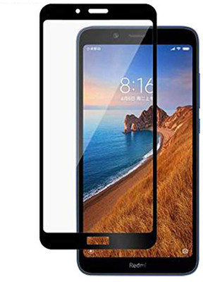 NaturalBuy Edge To Edge Tempered Glass for Redmi 7A-- (with Easy Installation Kit) (Edge to Edge Coverage) (with Easy Installation Kit)(Pack of 1)
