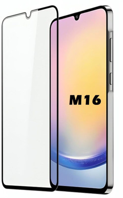 Caseline Edge To Edge Tempered Glass for Samsung Galaxy M16 5G(Pack of 1)