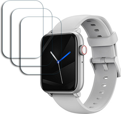 ARBAN Edge To Edge Tempered Glass for DIZO Watch D2 Power 1.91 INCH SMARTWATCH SCREEN GUARD(Pack of 3)