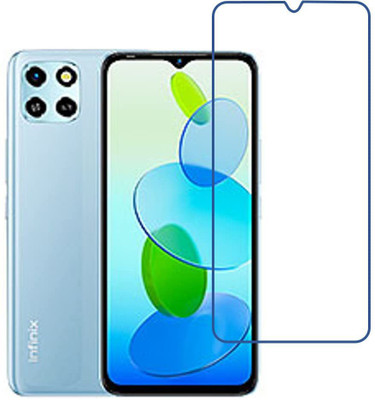 O2MG Edge To Edge Tempered Glass for Infinix Smart 6 HD(Pack of 1)