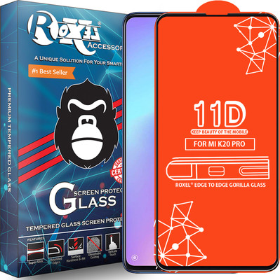 Roxel Edge To Edge Tempered Glass for Mi K20 Pro(Pack of 1)