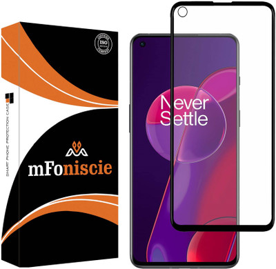 mFoniscie Edge To Edge Tempered Glass for OnePlus 9RT 5G, OnePlus 9RT(Pack of 1)