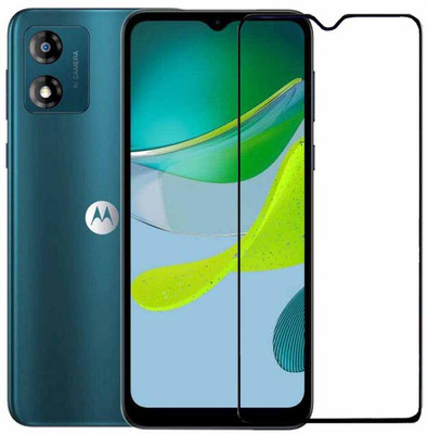 Expromium Edge To Edge Tempered Glass for Motorola Moto e13(Pack of 1)