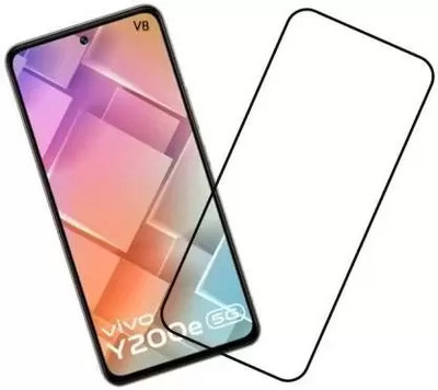 GDBUY Edge To Edge Tempered Glass for vivo Y200e 5G, vivo Y200e(Pack of 1)