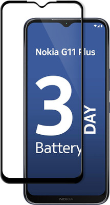 Flipkart SmartBuy Edge To Edge Tempered Glass for Nokia G11 Plus(Pack of 1)