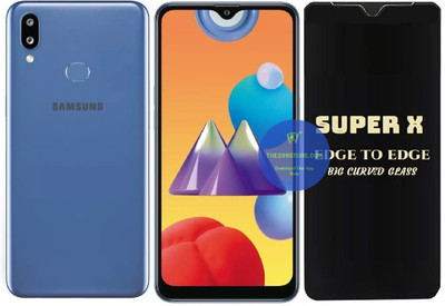Blate Edge To Edge Tempered Glass for Samsung Galaxy M01s, Super X Edge Glass, Super X Tempered Glass, Super X Screen Protector(Pack of 1)