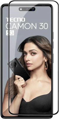 OneTech Edge To Edge Tempered Glass for Tecno Camon 30 5G Screen Protector(Pack of 1)