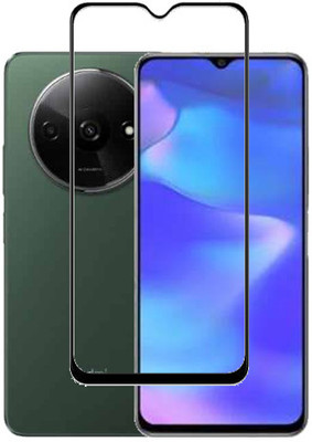 AARERED Edge To Edge Tempered Glass for POCO C61, Poco C61(Pack of 1)
