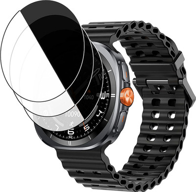 HIDEOUS Edge To Edge Tempered Glass for Fire Boltt Axiom(Pack of 3)