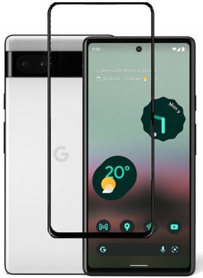 Caseline Edge To Edge Tempered Glass for Google Pixel 6a(Pack of 1)