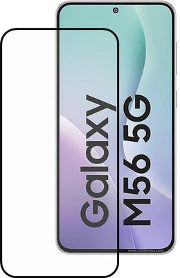 NEXZONE Edge To Edge Tempered Glass for SAMSUNG Galaxy M56 5G(Pack of 1)
