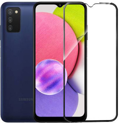 Ansh Traders Edge To Edge Tempered Glass for Samsung Galaxy A03s(Pack of 1)